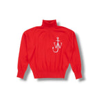 JW Anderson Logo Funnel Neck Knit - Size Small - Brand New With Tags