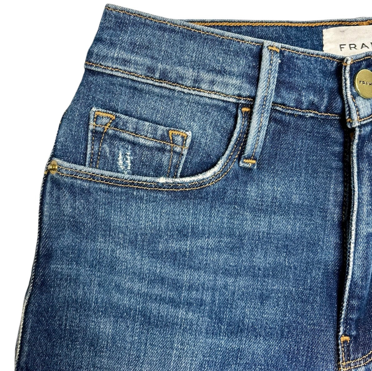 Frame Le Sylvie Slender Straight Jeans - Size 23 - Excellent Condition