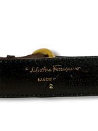 Ferragamo Leather Belt - Size 75 - Good Condition