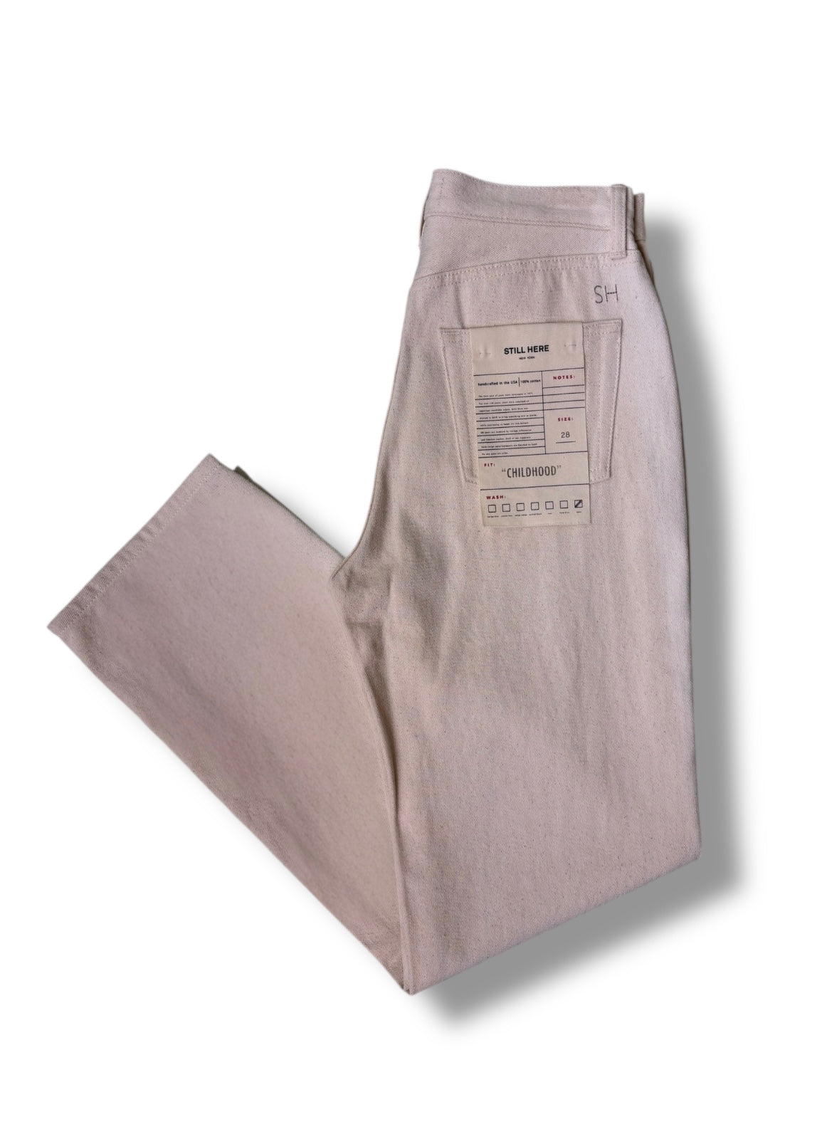 Still Here NYC 'Childhood' Jeans - Size 28 - Brand New With Tags