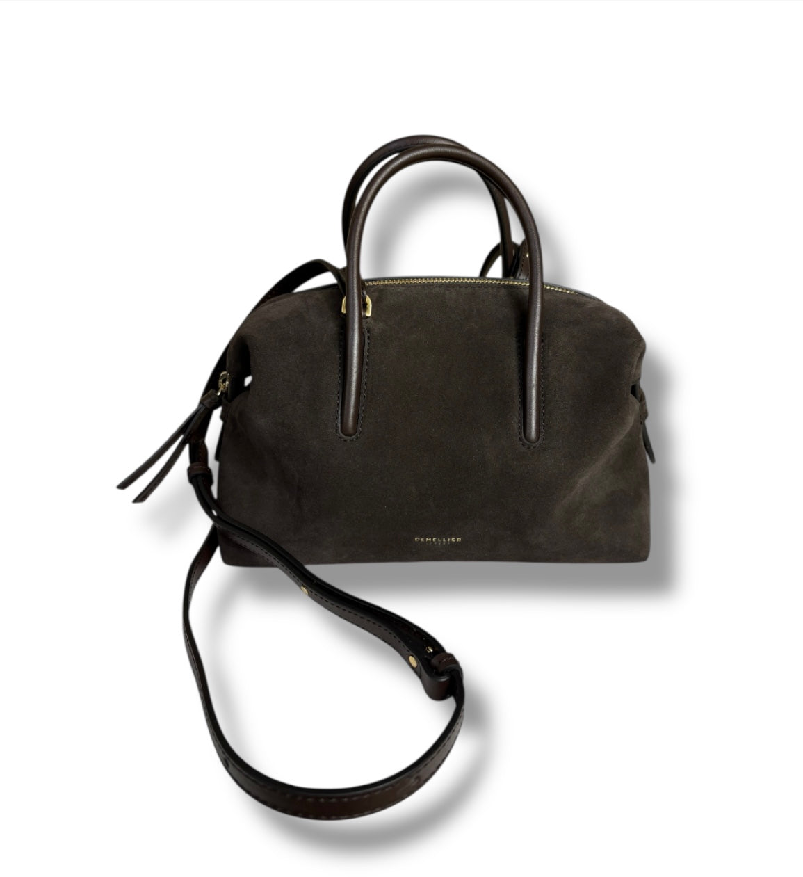 DeMellier Small Stockholm Suede Handbag