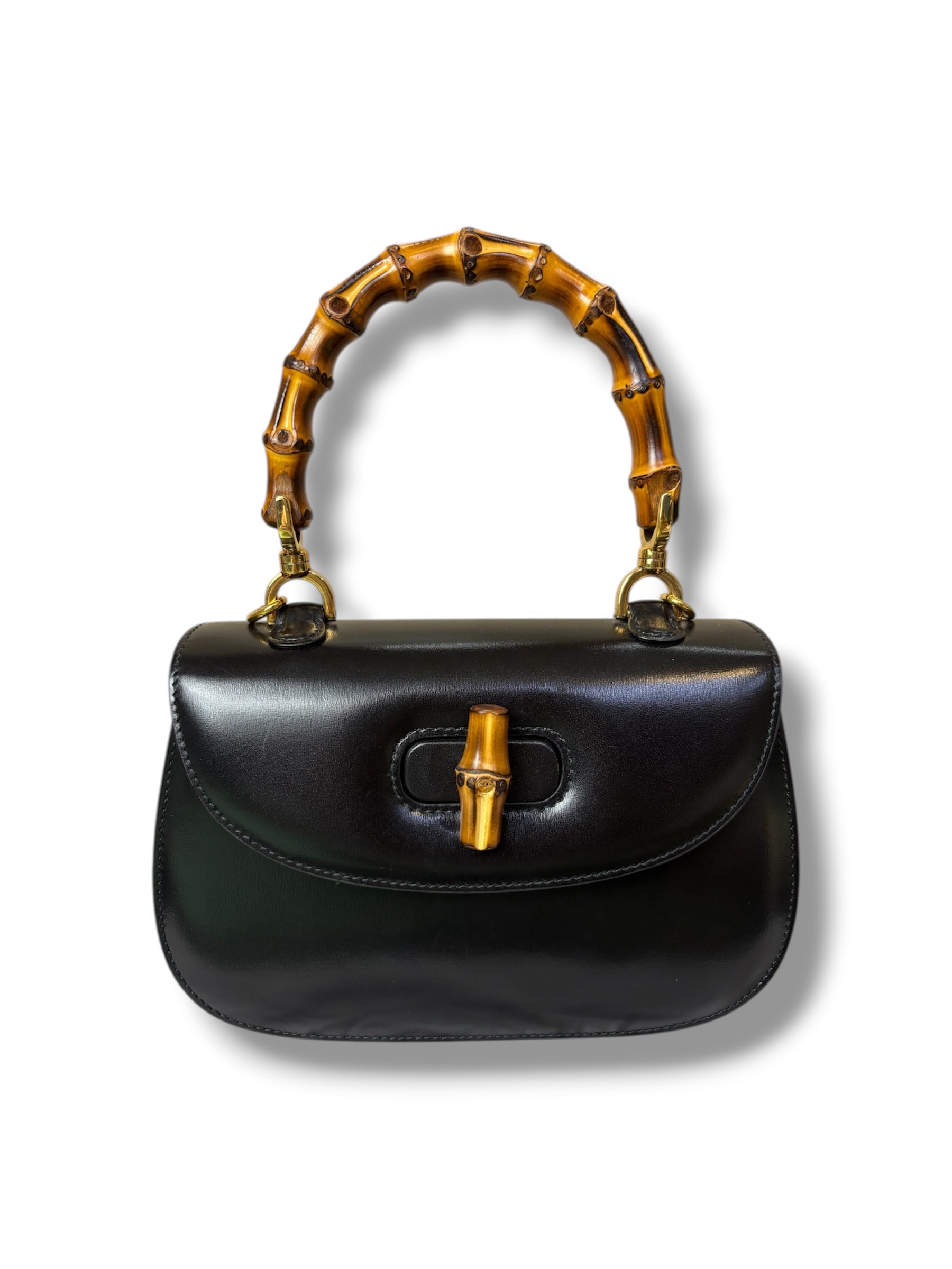 Gucci Small 1947 Bamboo Handbag - Excellent Condition
