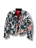 2012 Céline Floral Printed Leather Jacket