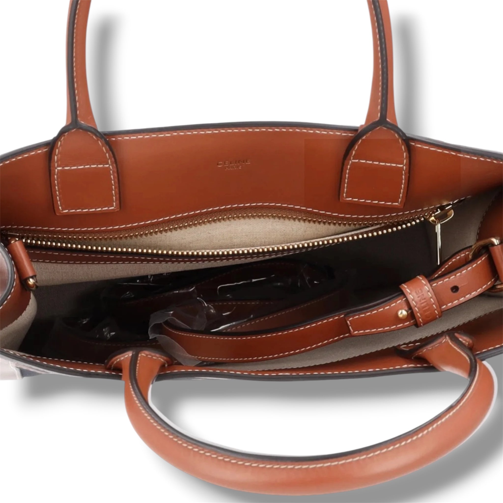 Celine Cabas Vertical Tote Bag - Very Good Condition