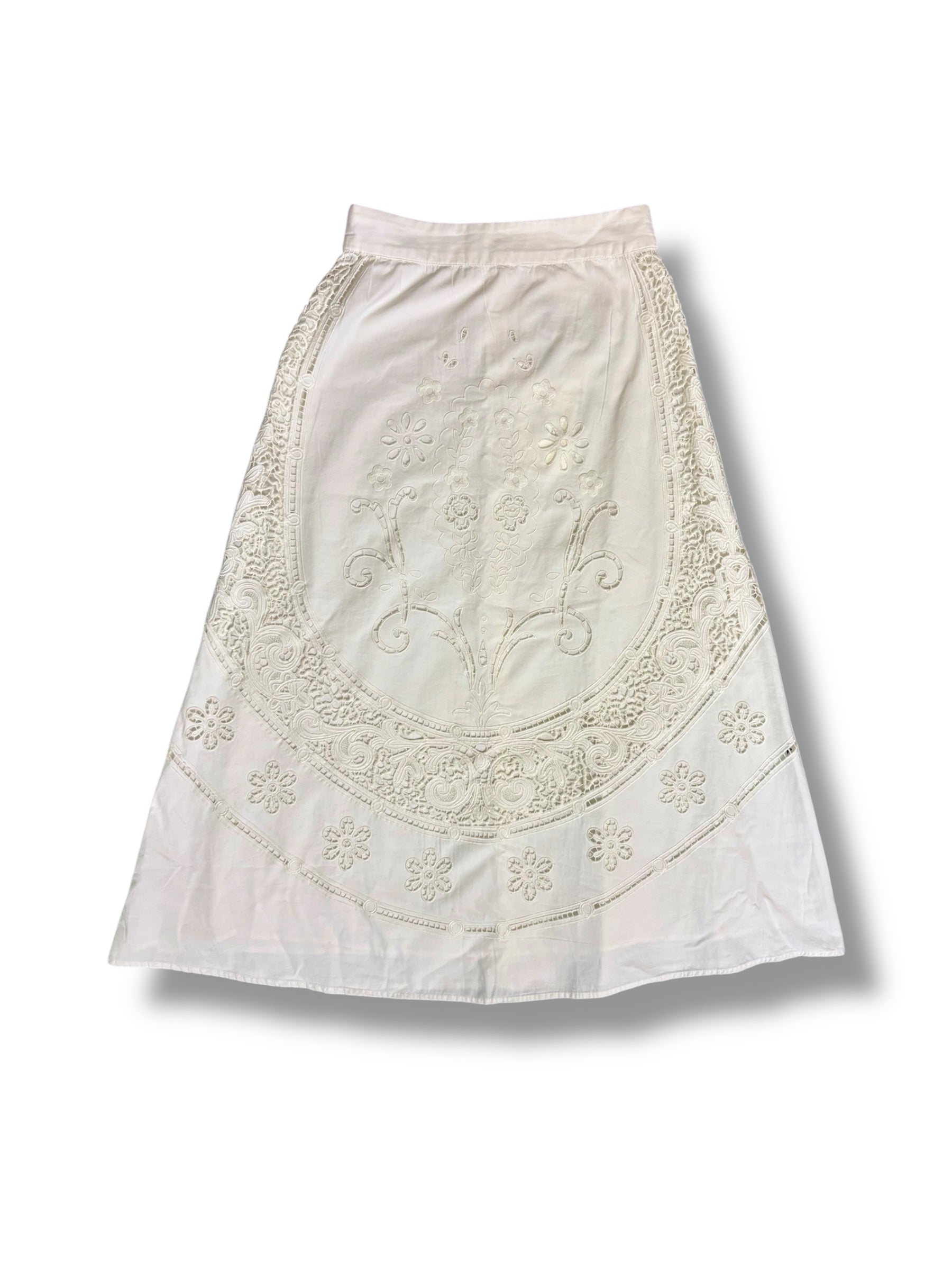 2026 Sezane x Sea NY 'Solya' Midi Skirt - Size 34 - Brand New With Tags