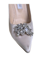 Jimmy Choo Satin Pumps - Size 41 - Good Condition