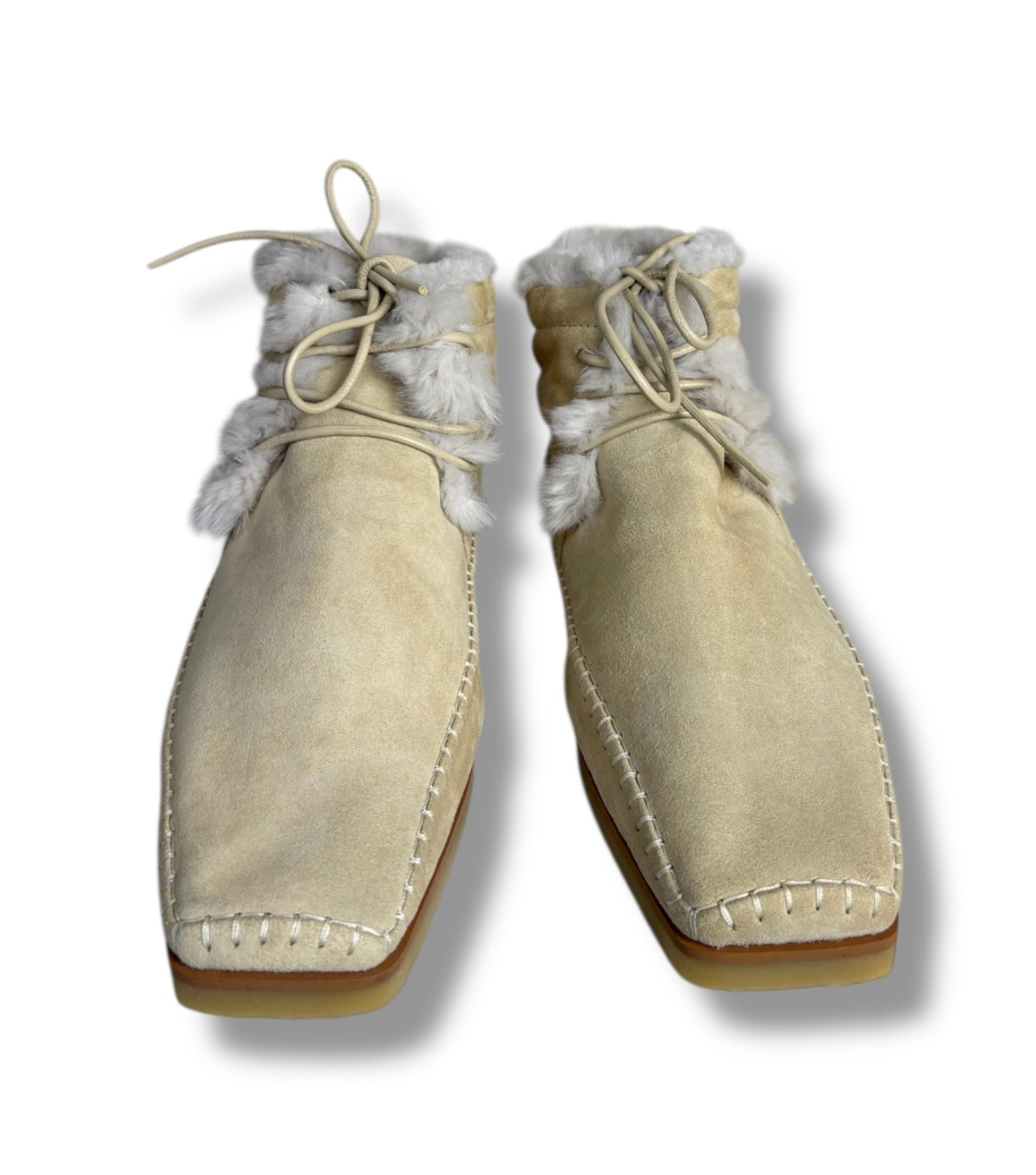 Totême Suede Lace Up Moccasin - Size 41