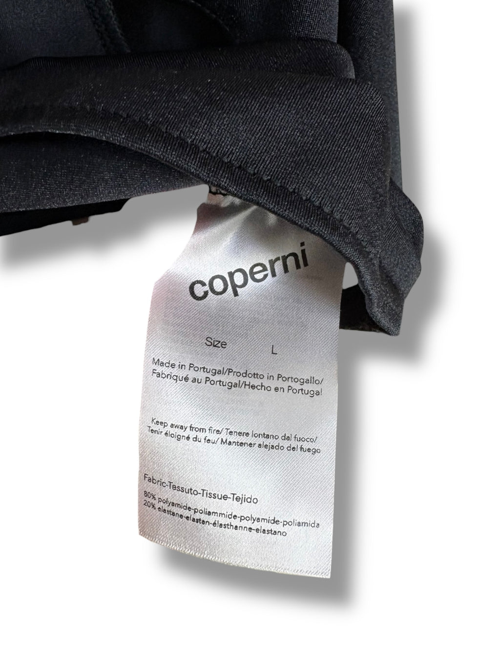 Coperni Crossover Cut Out Top - Size L