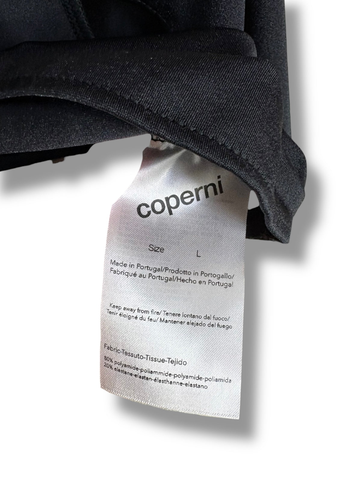 Coperni Crossover Cut Out Top - Size L