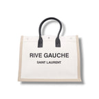 Saint Laurent Rive Gauche Canvas Large Tote - Excellent Condition