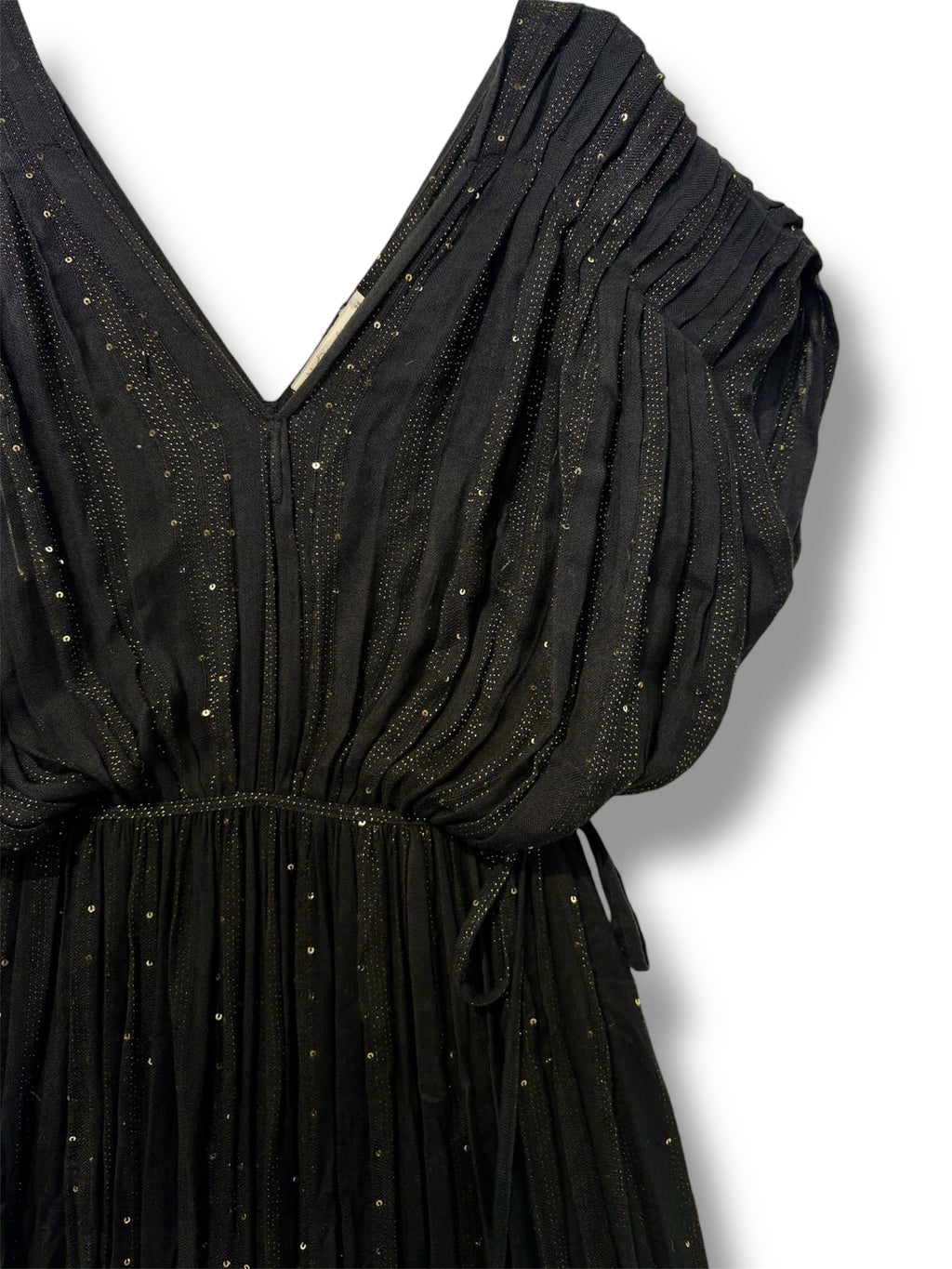 Mes Demoiselles 'Nokomis' Black Maxi Dress - Size 36 - Very Good Condition