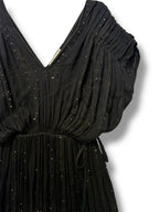 Mes Demoiselles 'Nokomis' Black Maxi Dress - Size 36 - Very Good Condition