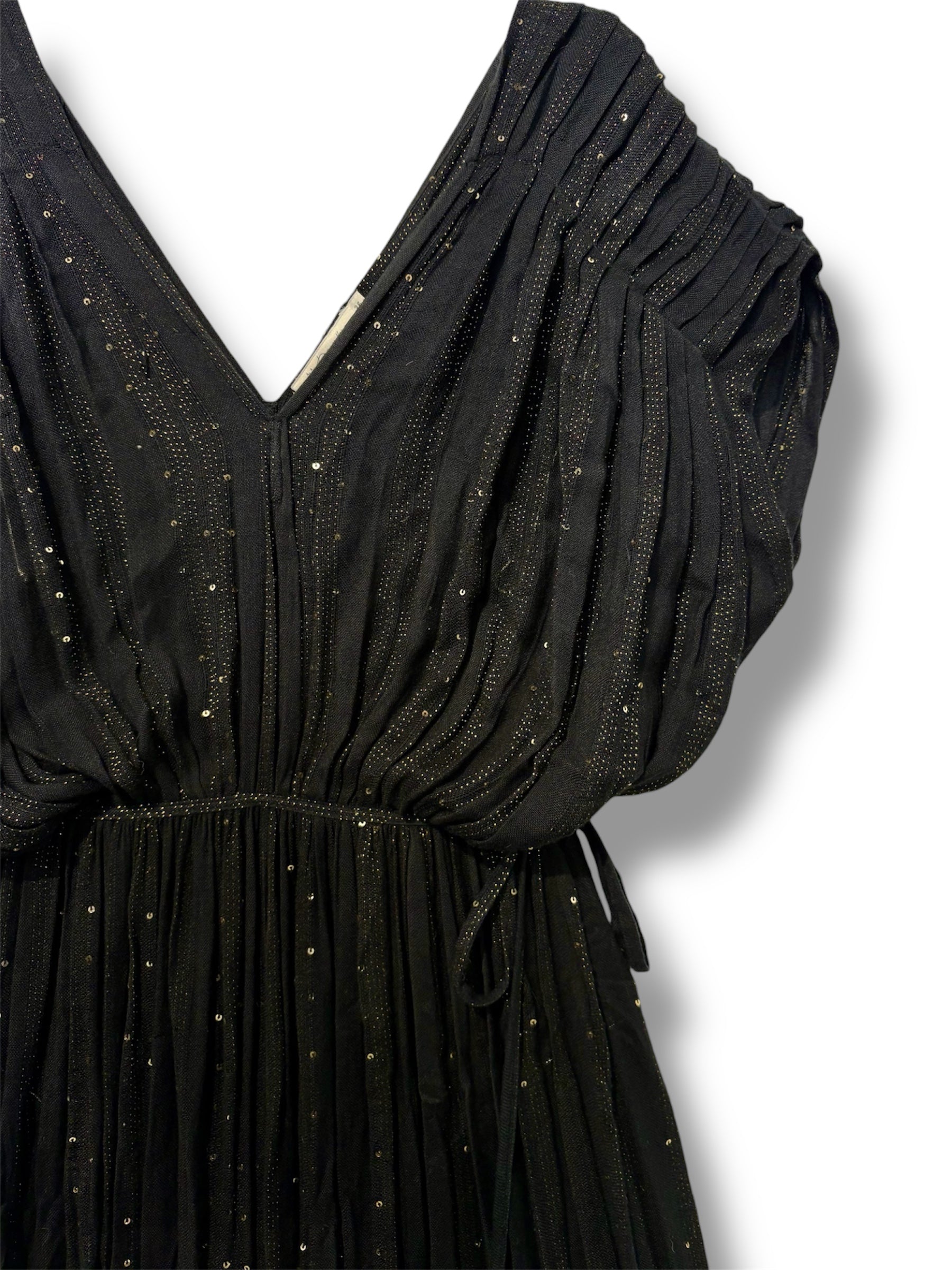 Mes Demoiselles 'Nokomis' Black Maxi Dress - Size 36