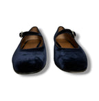 Le Monde Béryl Velvet Mary Jane Ballet Flat - Size 38 - Very Good Condition