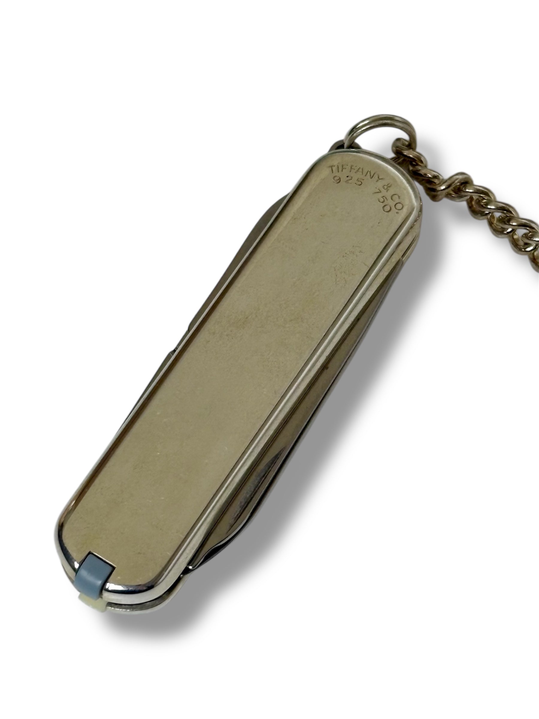 Vintage Tiffany&Co Sterling Silver and 18K Gold Swiss Army Knife - Very Good Condition