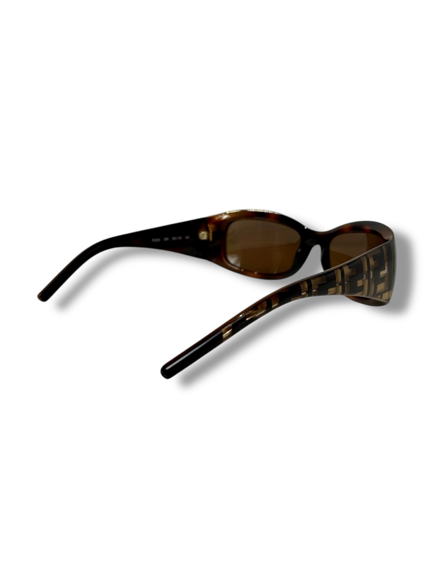 Vintage Fendi FF Motif Sunglasses - Very Good Condition