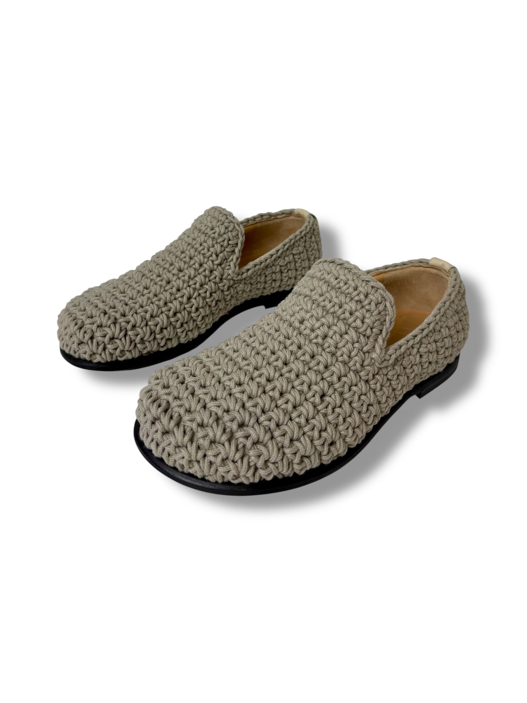 2024 JW Anderson Crochet Moccasins - Size 37