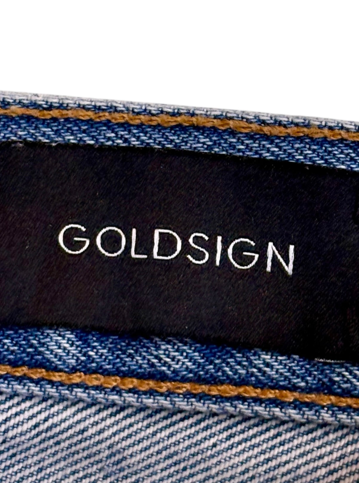 Goldsign High Rise Cropped Jeans - Size 28 - Very Good Condition