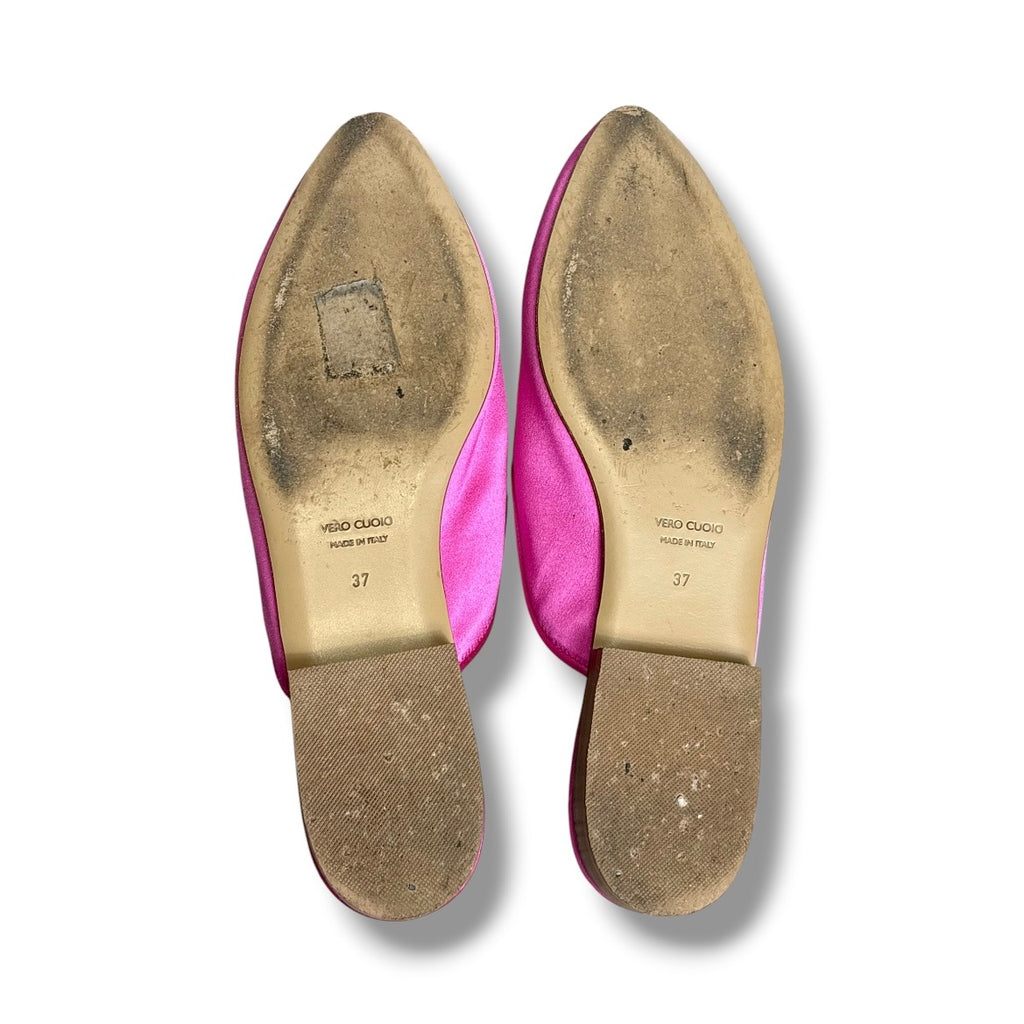 Le Monde Béryl Scalloped Mules - Size 37 - Very Good Condition