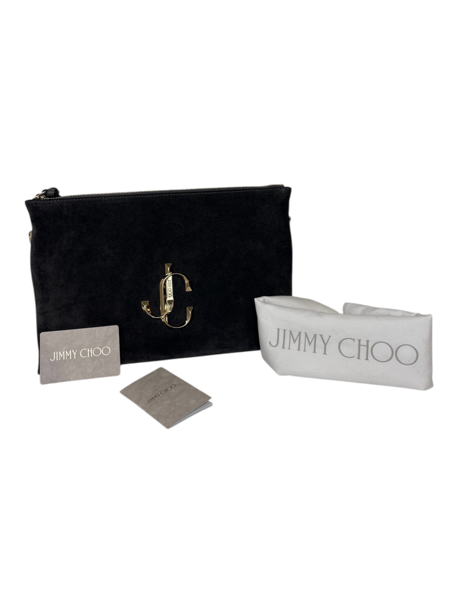 Jimmy Choo Suede Crossbody Bag