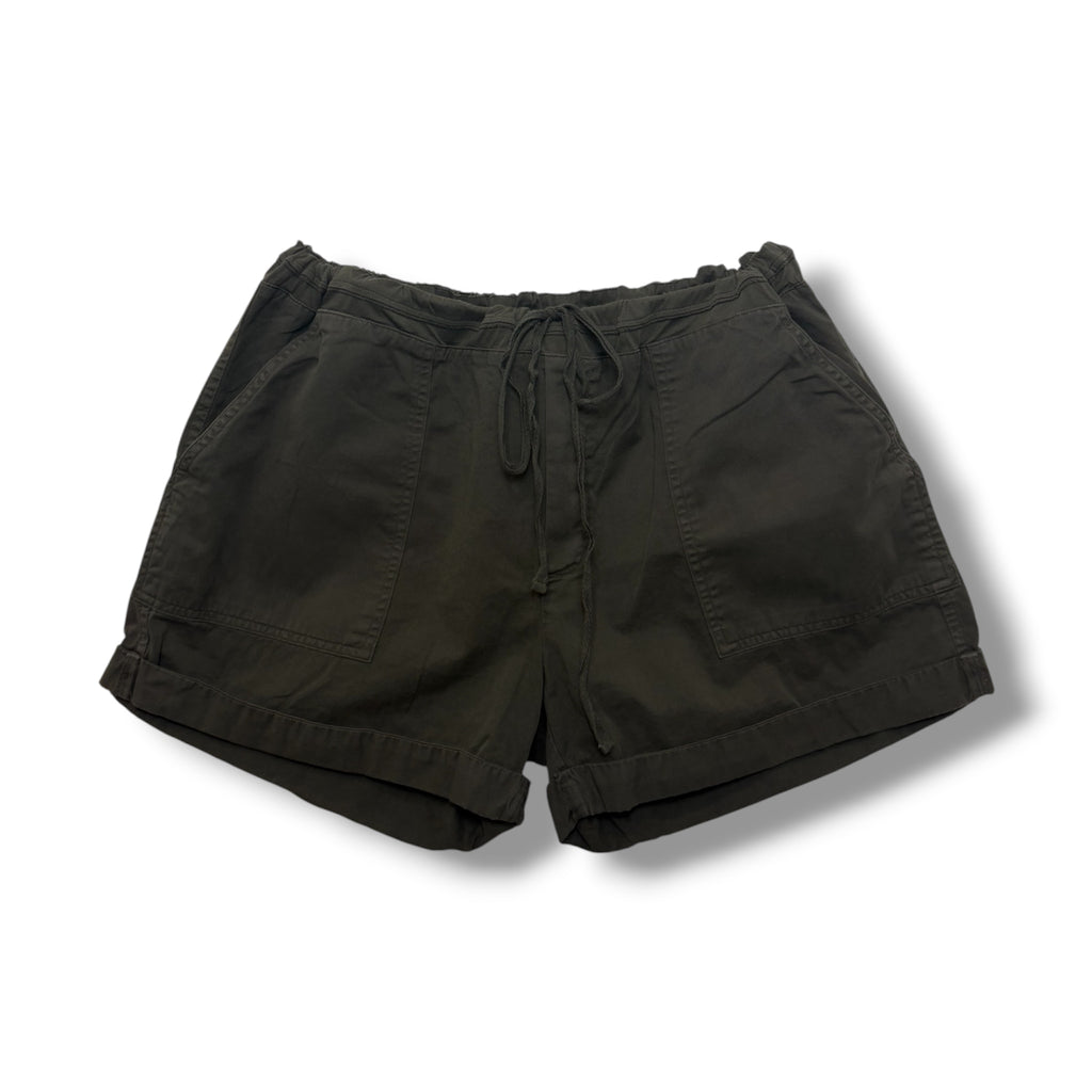 Velvet Drawstring Shorts - Size L - Never Worn