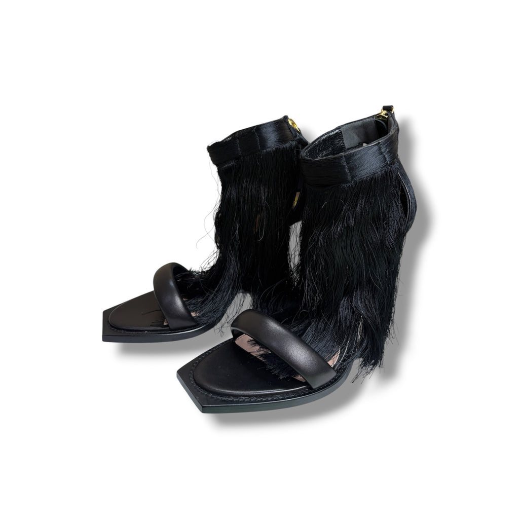 Alexander McQueen Fringed Stiletto - Size 41 - Never Worn