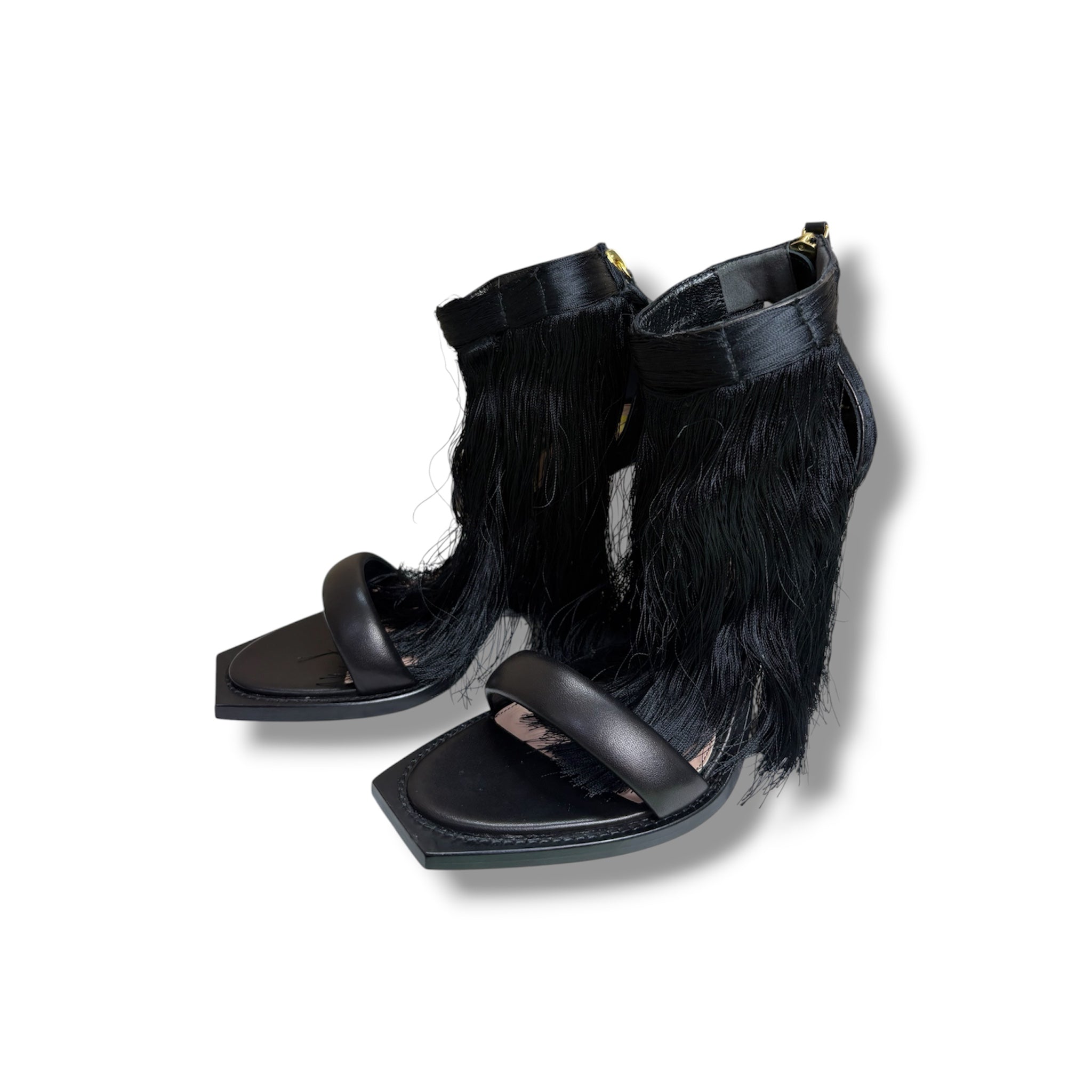 Alexander McQueen Fringed Stiletto - Size 41 - Never Worn