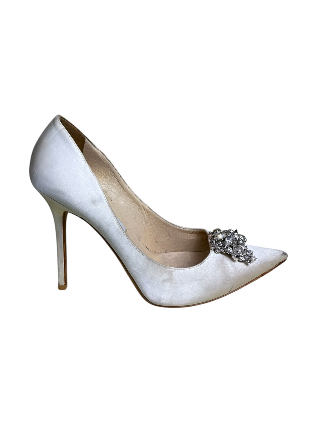 Jimmy Choo Satin Pumps - Size 41 - Good Condition