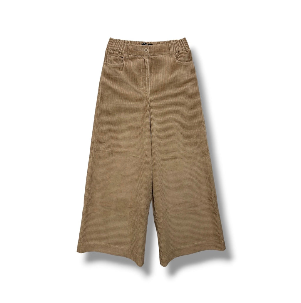 Weekend MaxMara Wide Velvet Corduroy Trousers - Size XS - Never Worn