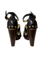 Jimmy Choo Platform Sandals - Size 39.5 - Excellent Condition