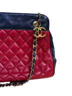 1989 Vintage Chanel Quilted Handbag - Excellent Condition