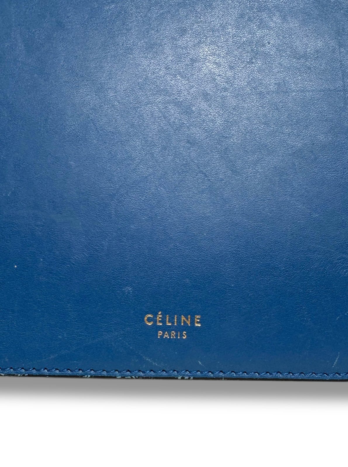 Céline Ring Multifunction Leather Clutch