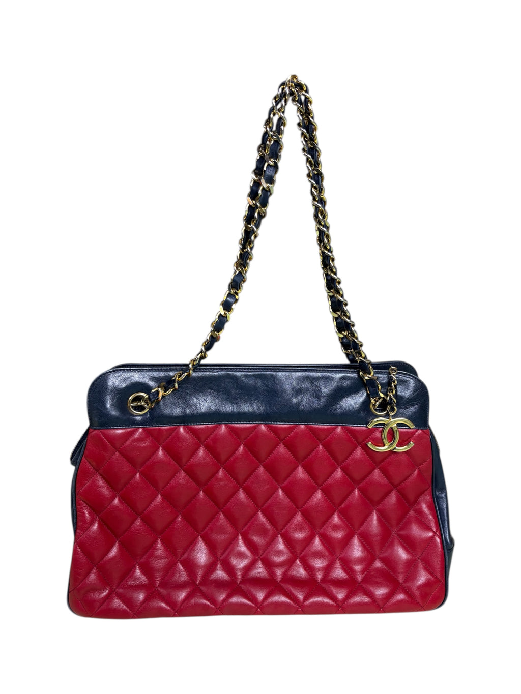 1989 Vintage Chanel Quilted Handbag - Excellent Condition