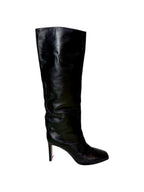 Jimmy Choo Leather Knee High Boots - Size 41 - Very Good Condition