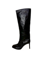 Jimmy Choo Leather Knee High Boots - Size 41 - Very Good Condition