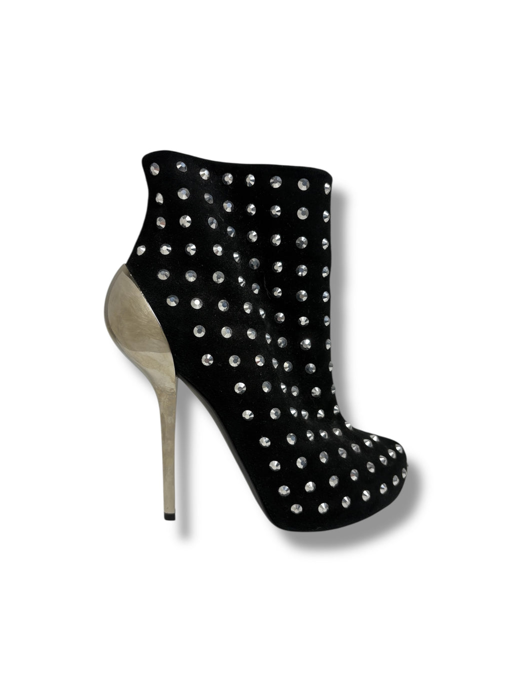 Giuseppe Zanotti Suede Platform Boots - Size 37 - Very Good Condition