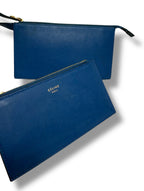 Céline Ring Multifunction Leather Clutch