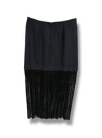 Sea NYC 'Pari' Fringed Skirt - Size 10 - Brand New With Tags