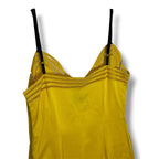 2016 Christopher Kane Yellow Slip Dress - Size 8 - Very Good Condition