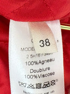 2012 Céline Floral Printed Leather Jacket