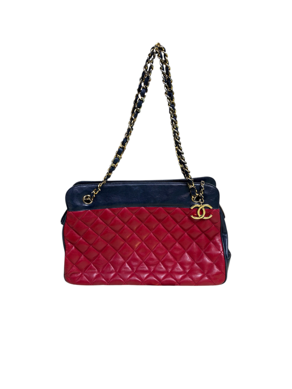 1989 Vintage Chanel Quilted Handbag - Excellent Condition