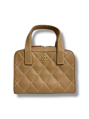 2003 Vintage Chanel Surpique (Wild Stitch) Bag - Excellent Condition