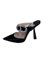 Jimmy Choo Satin Mules - Size 41 - Good Condition
