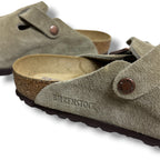 Birkenstock Suede Boston Mule - Size 39 - Excellent Condition