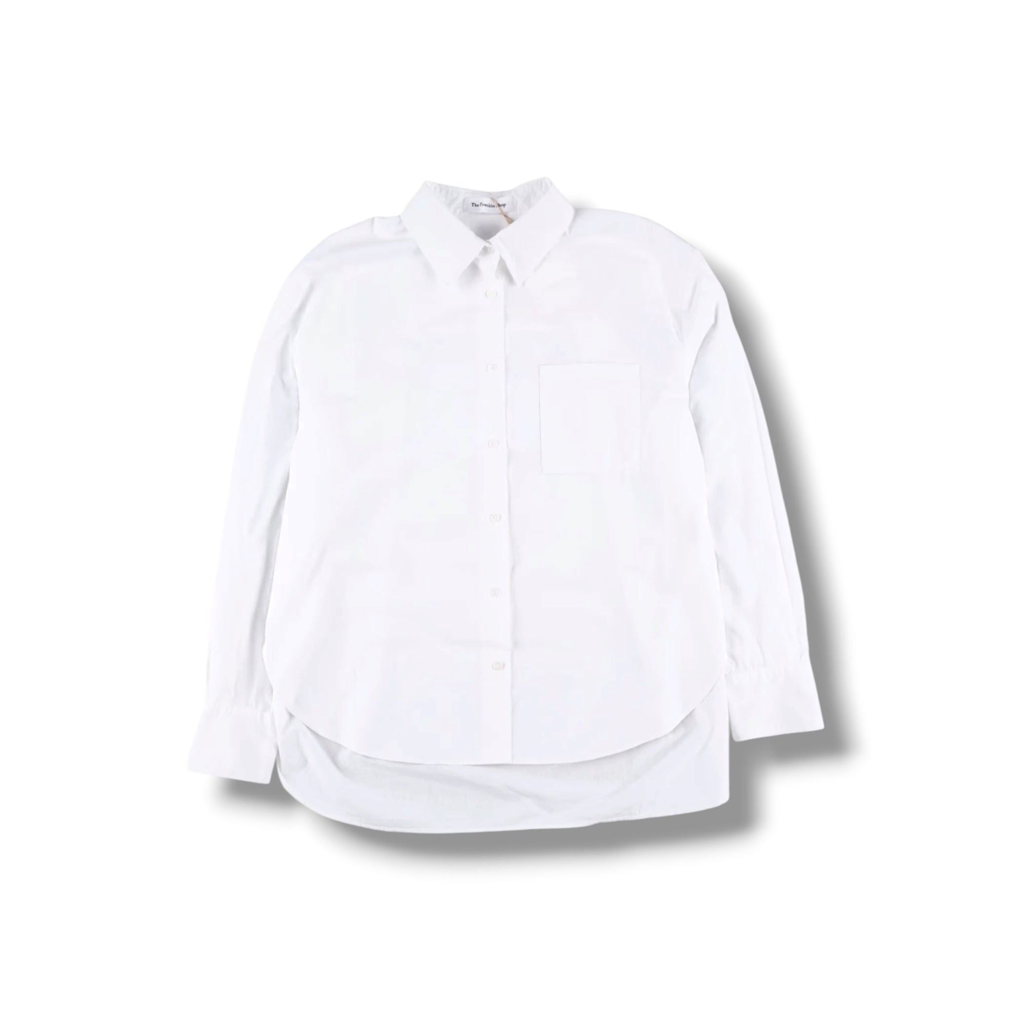 The Frankie Shop 'Lui' Cotton Poplin Shirt - Size Large - Brand New With Tags