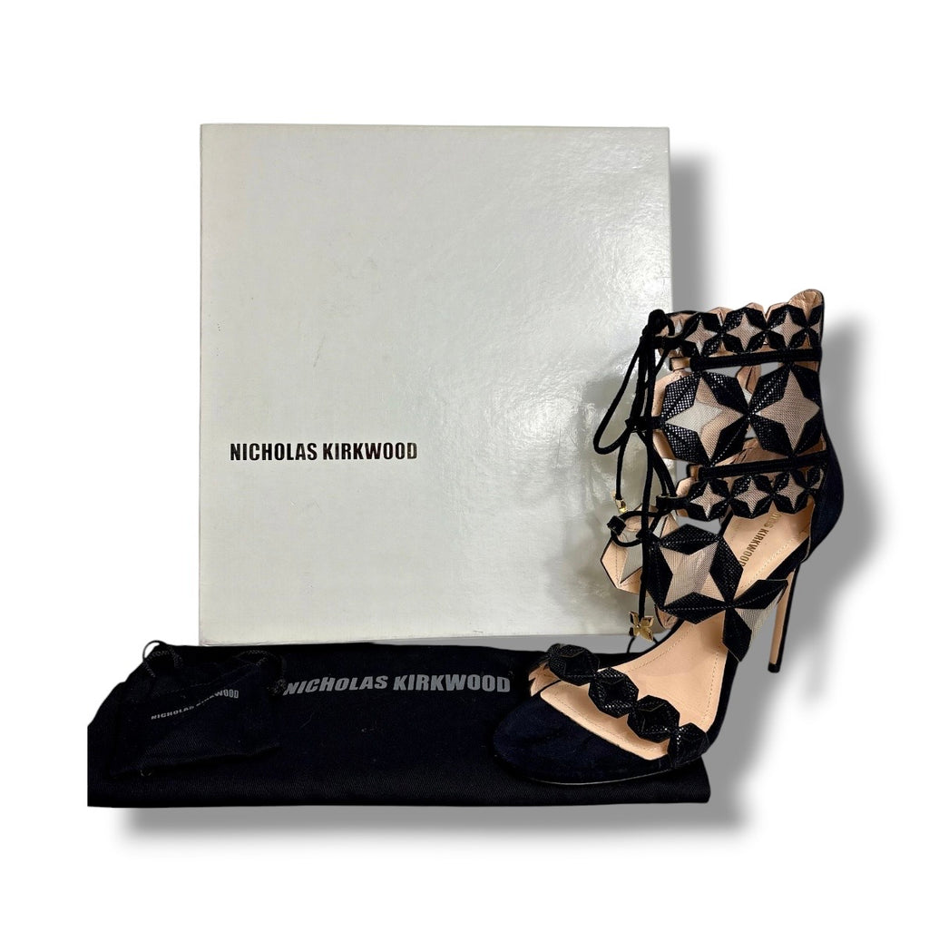 Nicholas Kirkwood Stella Cut Out Sandal - Size 38 - Never Worn