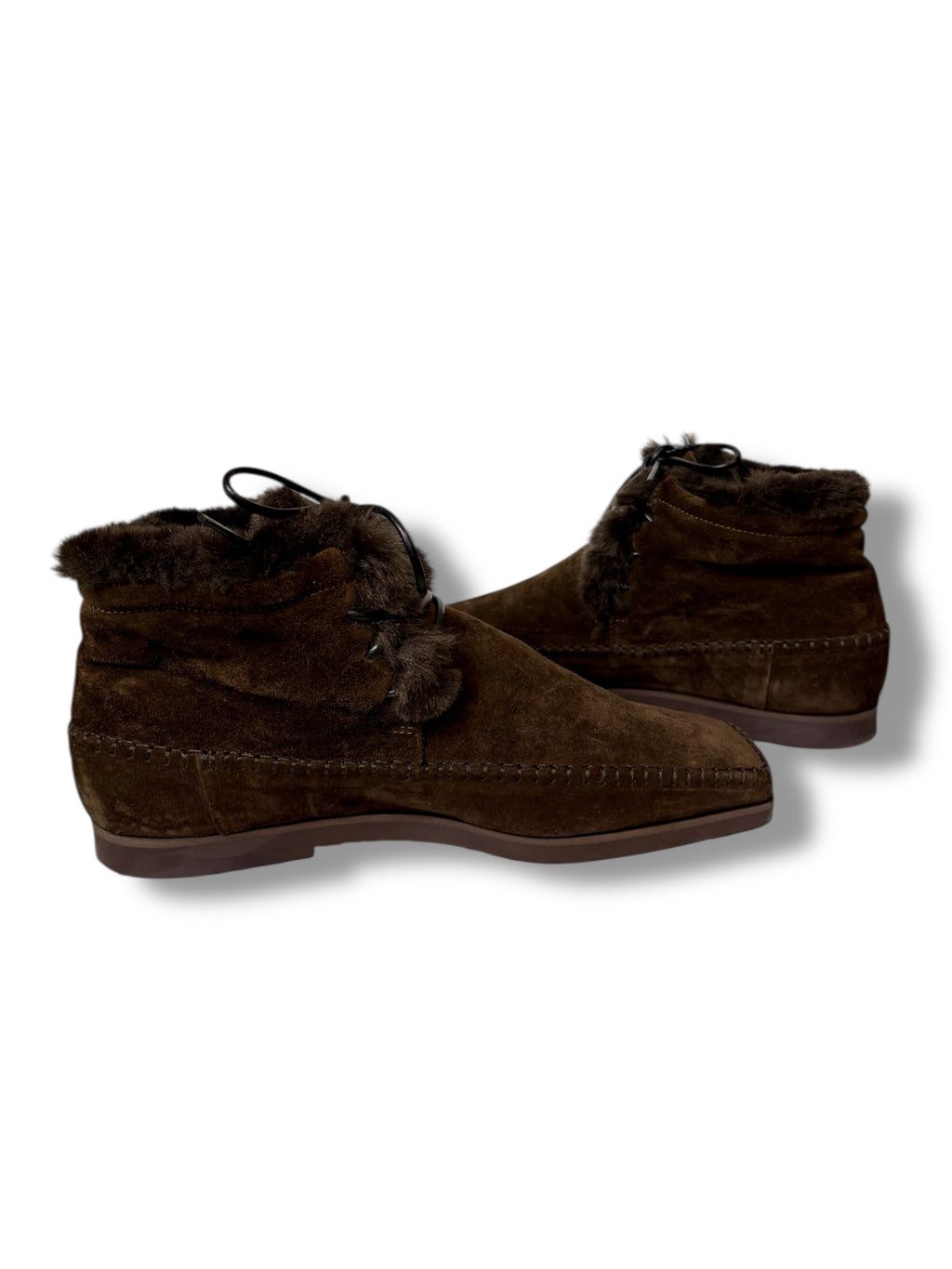 Totême Suede Lace Up Moccasin - Size 41 - Brand New With Tags