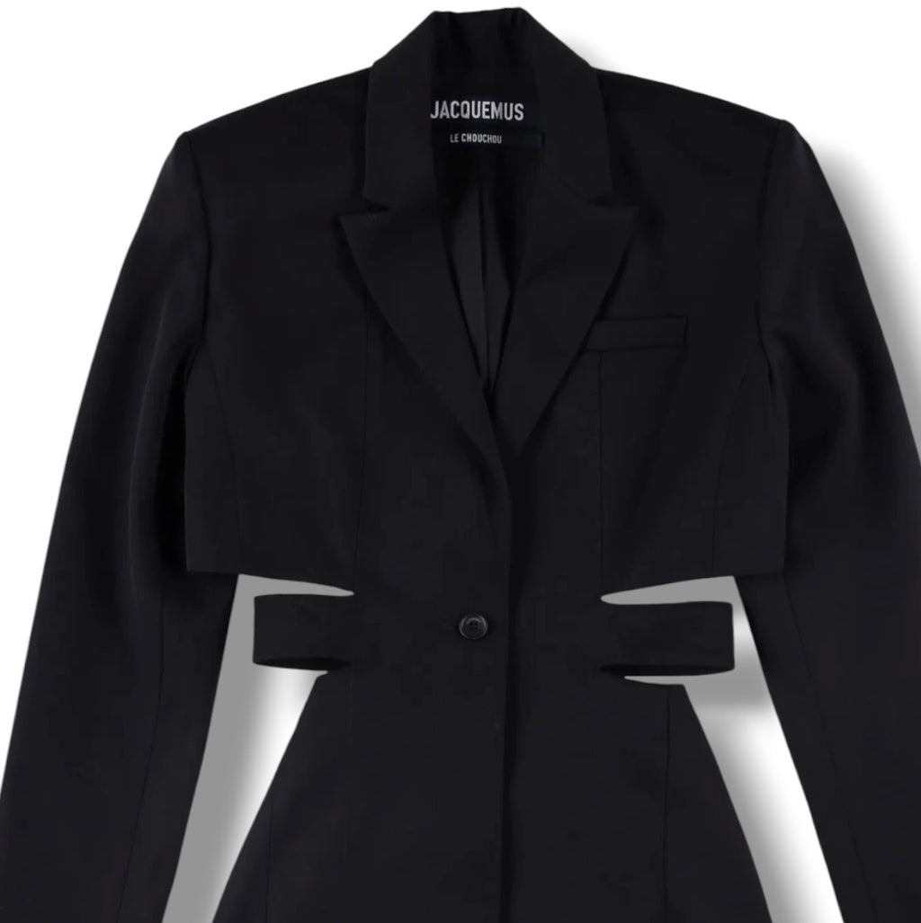 Jacquemus La Robe Bari Mini Dress - Size 10 - Excellent Condition