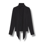 Helmut Lang Reversible Blouse With Detachable Scarf - Size Small - Very Good Condition