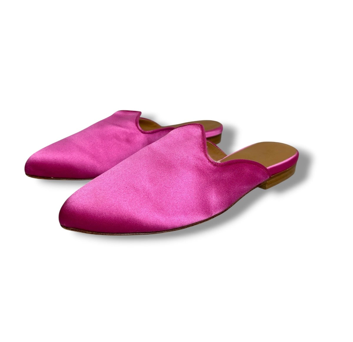 Le Monde Béryl Scalloped Mules - Size 37 - Very Good Condition